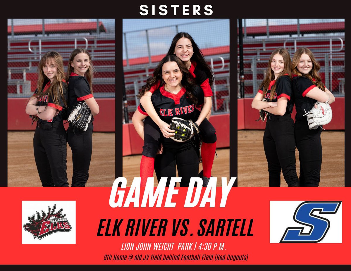 It’s game day once again! The elks are back at home taking on sartell! Come out and support your elks at 4:30!