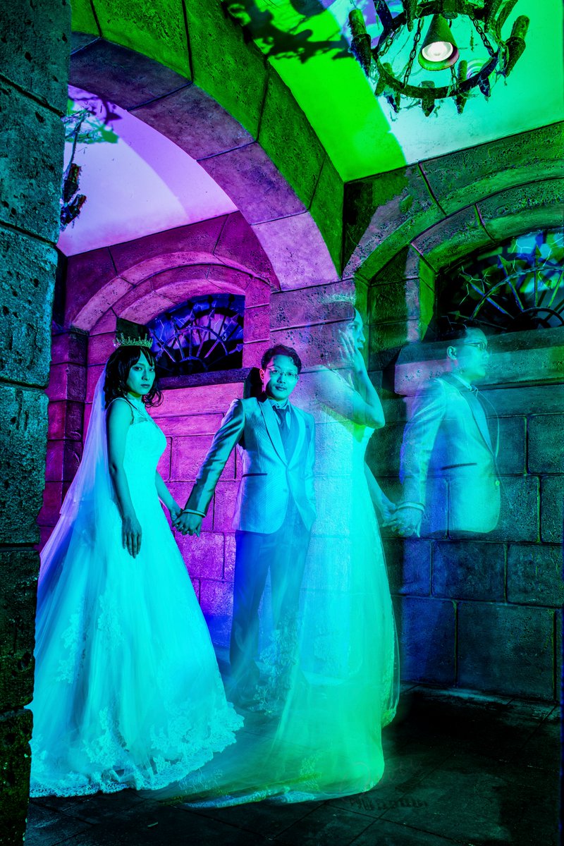 ホーンテッドマンション　花嫁ベール☆ Disney（ディズニー） フィギュア ホーンテッドマンション ブライド 高