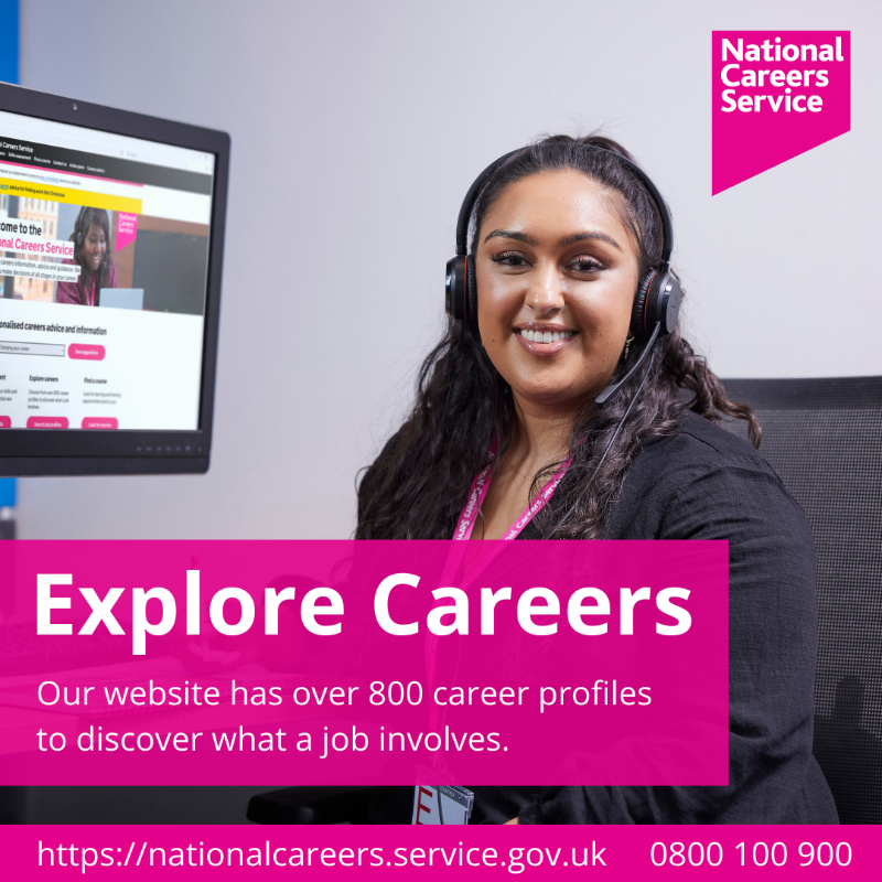 Find out what a job involves and if it's right for you! Explore over 800 job profiles on our website nationalcareers.service.gov.uk/explore-careers #SouthLondonJobs #FocusOnSouthLondon