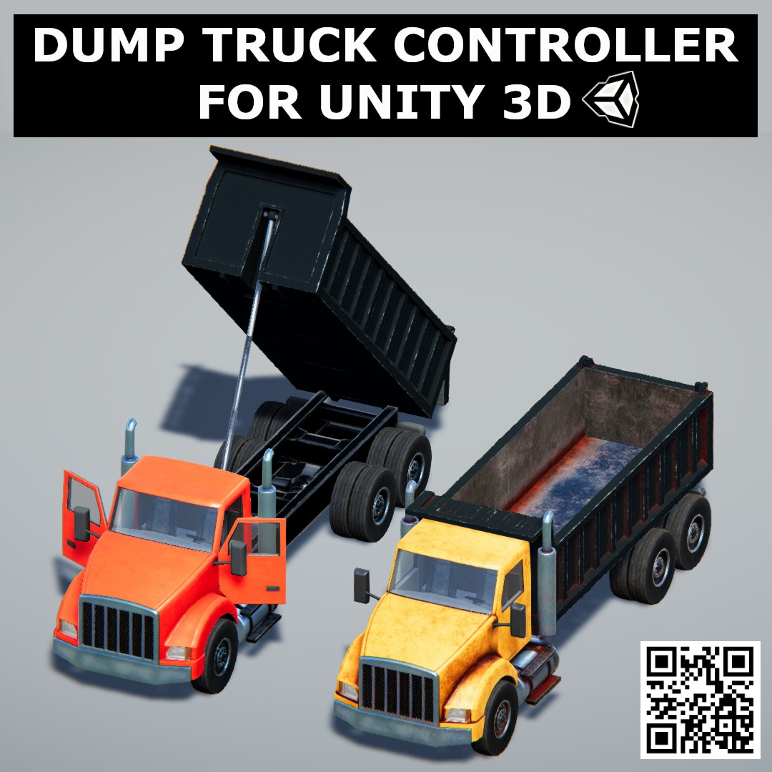 assetstore.unity.com/packages/templ…

Dump Truck Controller for Unity 3D! Available on the Unity Asset Store!

#madewithunity #indiegamedev #unityassetstore #gameasset #unity @madewithunity