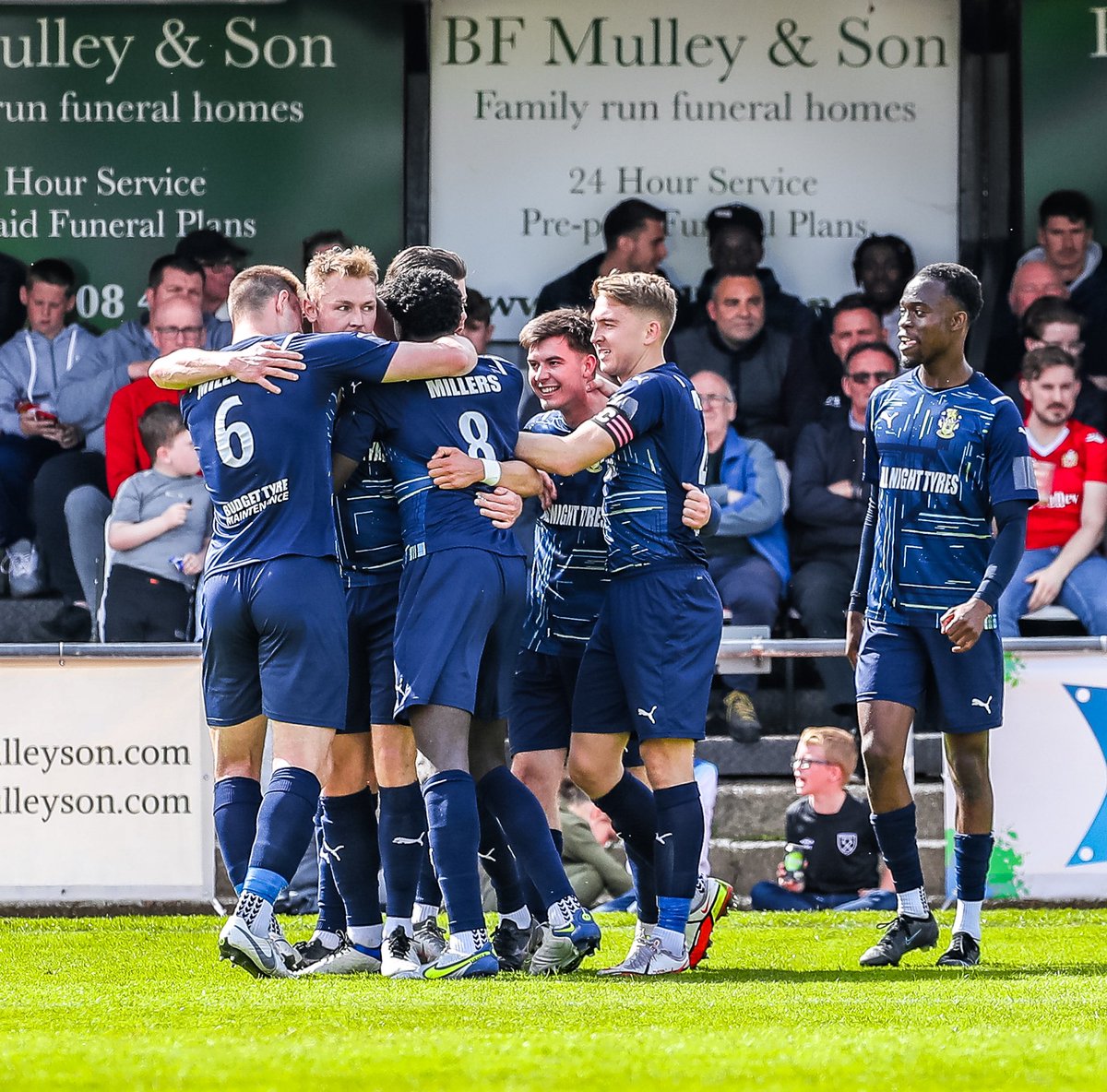 1️⃣ Year Ago Today! @AveleyFC defeated Hornchurch in the Isthmian Play-Off Final 1-0 to secure promotion to the National South for the first time in our history. 📸: @Lambpix1 #BackTheMillers | #TogetherAveley