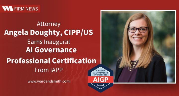 Big congrats to attorney Angela Doughty, CIPP/US, on becoming one of the first recipients of the #AIGPcertification from @PrivacyPros! She is leading the way in #AI governance and promoting responsible practices in #intellectualproperty and #privacylaw. 
buff.ly/4a46JA1