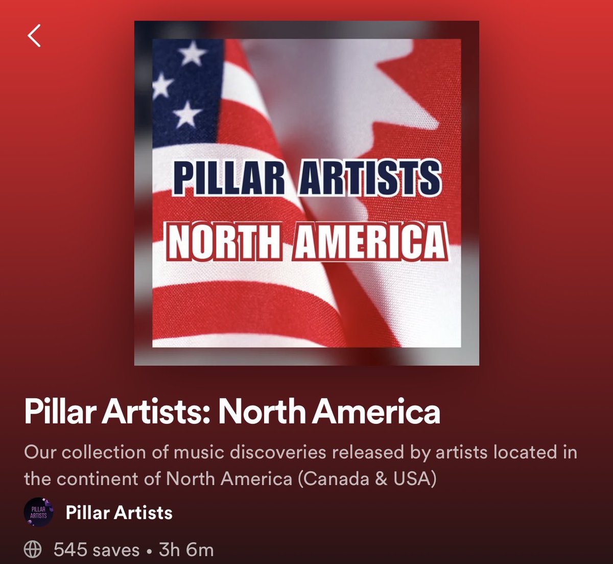 Thanks @PillarArtists for adding ‘Fault Lines’ to this #spotifyplaylist of discoveries from the US and Canada 👻