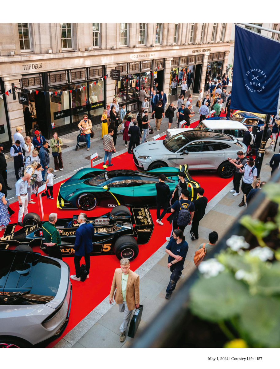 The Concours on Savile Row is surely London’s most priceless street party. Here’s a little preview I wrote for @Countrylifemag