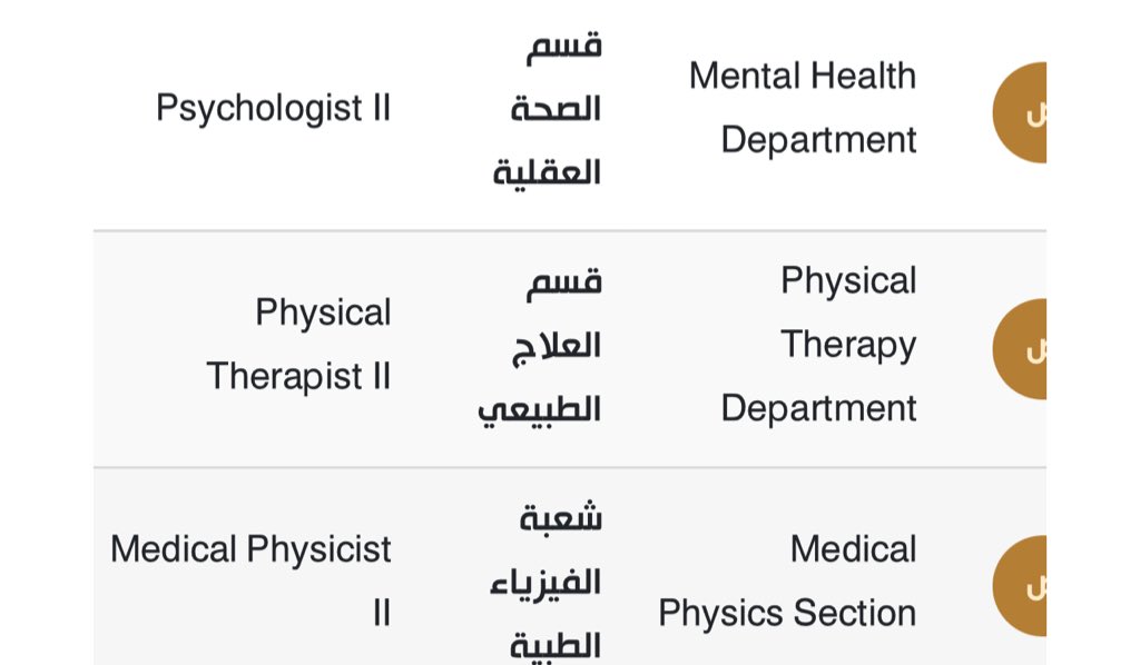 وظائف مدينة الملك فهد الطبية vacancy.kfmc.med.sa/AR/Vacancies.a… كل التوفيق ان شاء الله