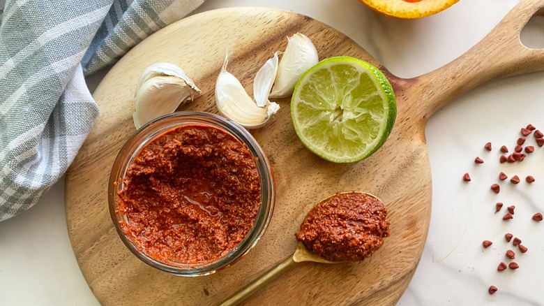 Homemade Achiote Paste Recipe 😋😋

Recipe by #ChefSane 🧑‍🍳

Full #recipe on our food blog 👉 chefsane.com/homemade-achio… 👈 

#foodphotography #foodblogger #recipeshare #NomNom #EpicEats #FoodieFaves #TastyTreat #FoodGoals #DelishDish #YumYum