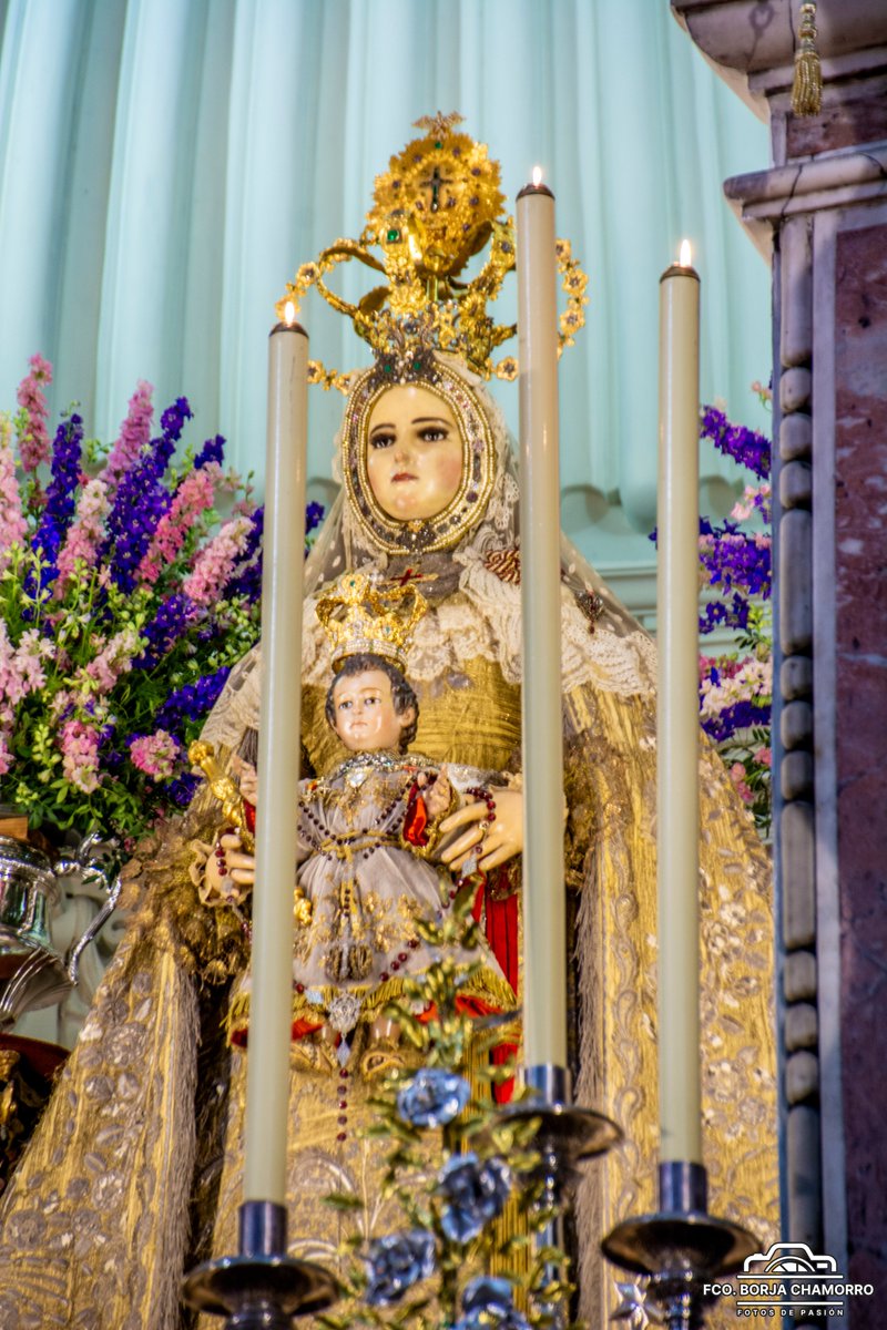 📸HILO FOTOGRÁFICO ⚪️Solemne Tríduo LXXVII Aniversario Coronación Canónica Nuestra Señora del Rosario Coronada, Patrona de Cádiz. @CadizDelRosario