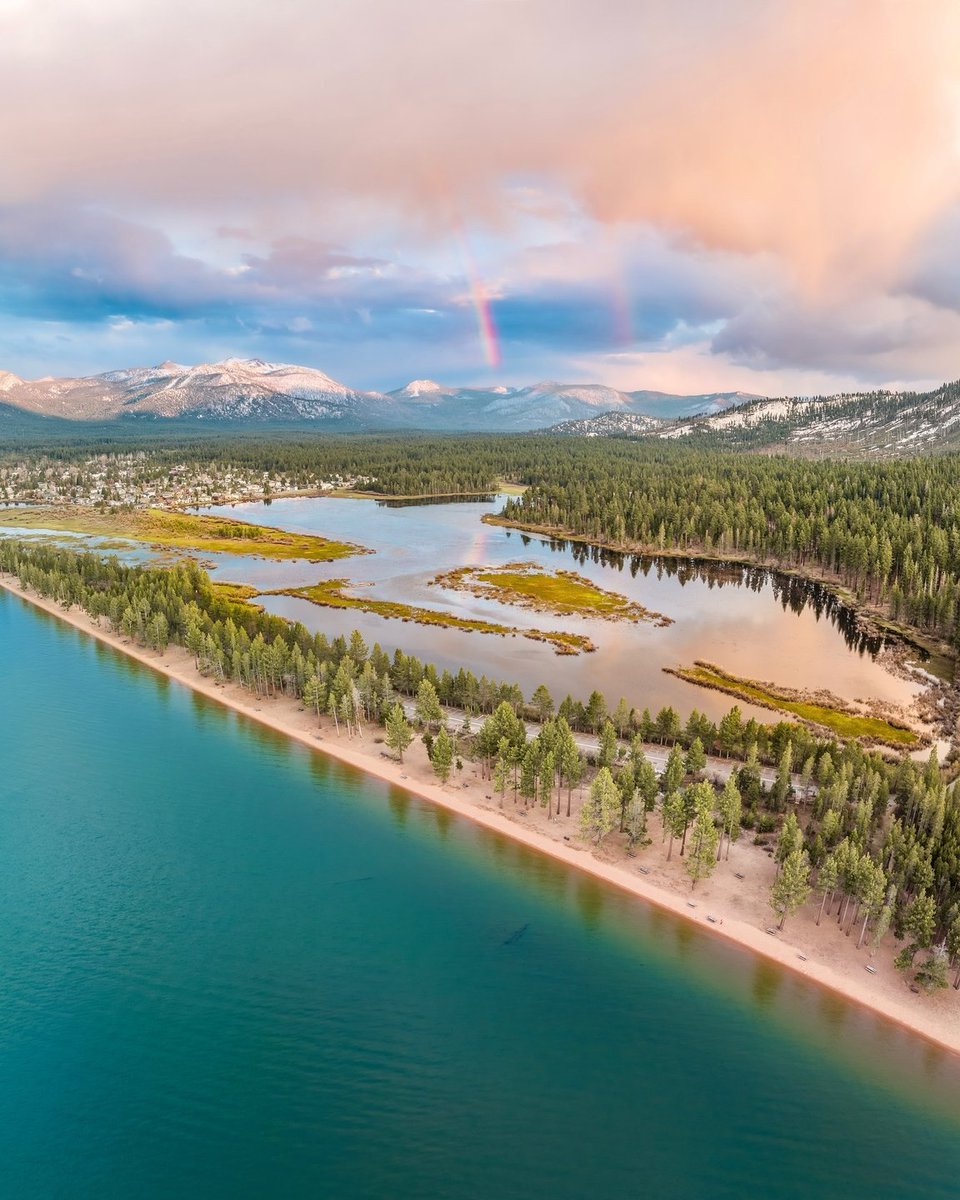 Happy California Tourism Month! ☀️🌲🌷 Where is your favorite place to explore in The Ultimate Playground? Drop your recommendations below. ⬇️ 📍@Visit_LakeTahoe 📷 abradfordadventure on IG #VisitCalifornia #CATourism #CATourismMonth