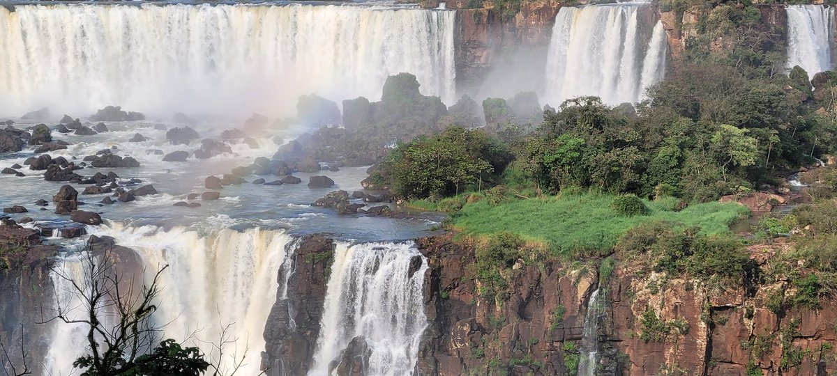 @JohnGetchel #waterfallwednesday  Iguassu Falls,  Brazil