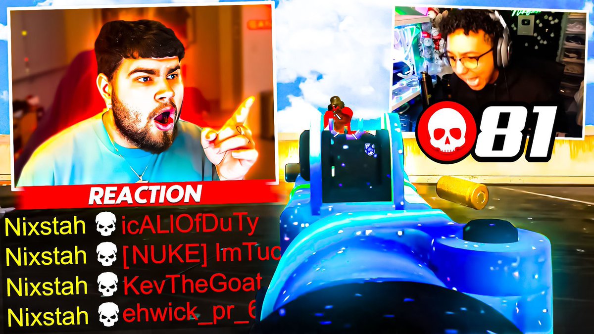 *REACTION* NIXTAH 81 KILL GAMEPLAY youtu.be/9Oyak4pqLRI?si… via @YouTube