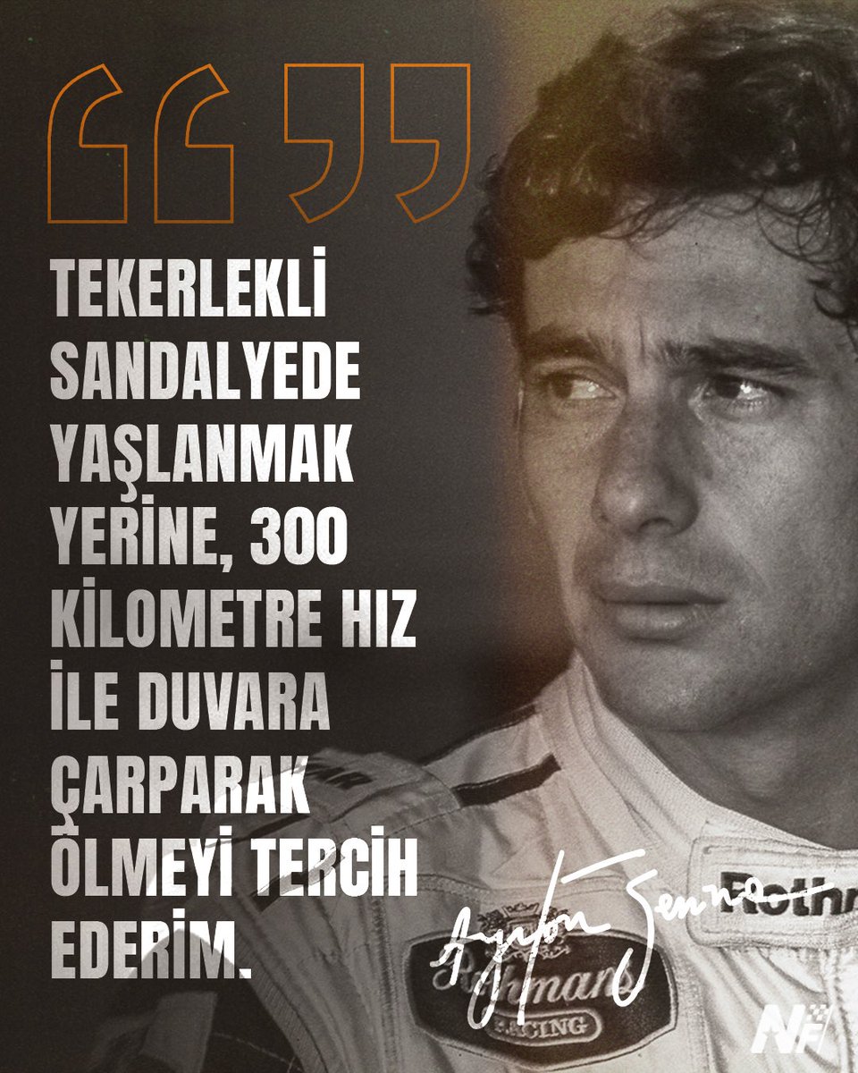 F1 tarihinin en büyük efsanelerinden biri olan Ayrton Senna’yı, vefatının 30. yıl dönümünde saygıyla anıyoruz. 🕊️ #SennaSempre