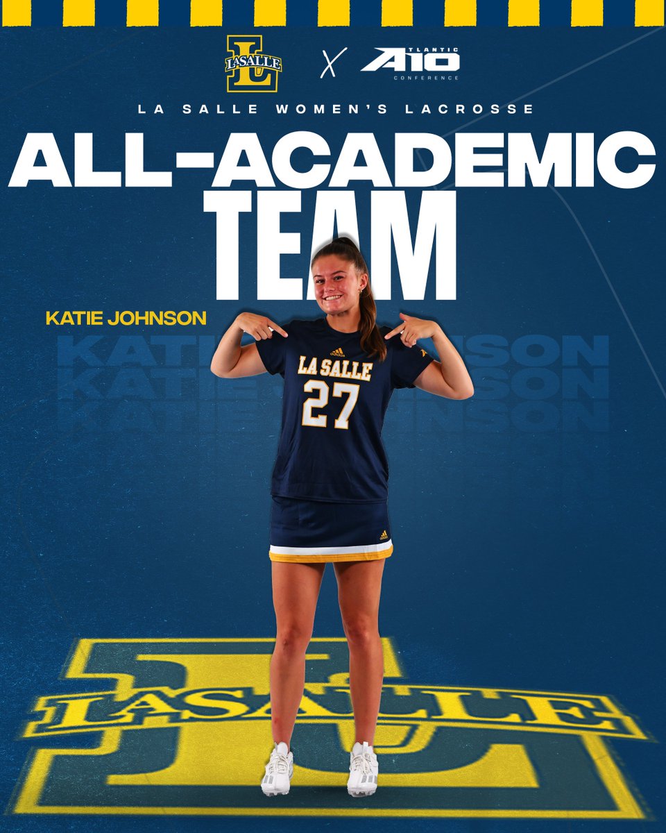 ɪɴ ᴛʜᴇ ᴄʟᴀꜱꜱʀᴏᴏᴍ ᴀɴᴅ ᴏɴ ᴛʜᴇ ꜰɪᴇʟᴅ!

Katie Johnson has been named to the @a10conference All-Academic Team for the 2024 season 💯

#GoExplorers🔭