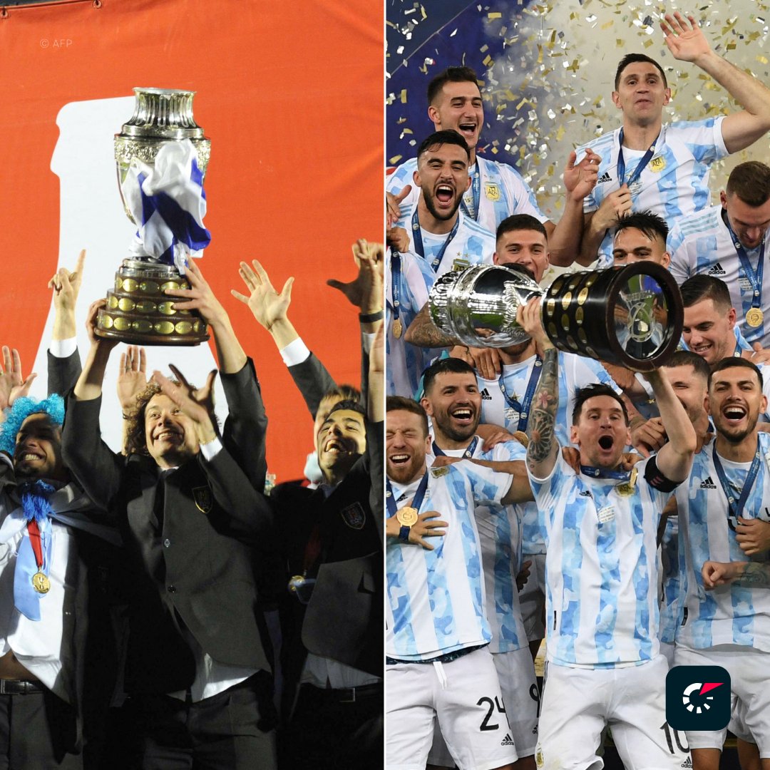 There are 50 days to go until Copa América kicks off. 🔜 Did you know that Uruguay and Argentina have won 30 of the 47 editions of the tournament between them? 🏆 🔗 flashsco.re/com-news-tw-24…