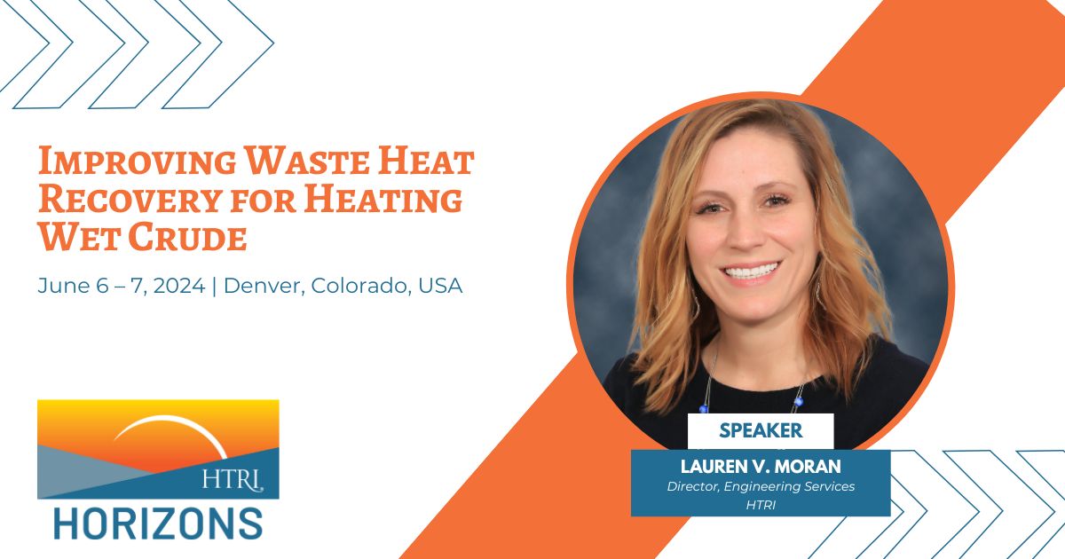 Join us as we present a case study that explores the energy usage for two different designs of wet crude heaters for an off-shore installation. To read the full abstract, visit hubs.la/Q02vBJ_k0.

#HTRIhorizons #WasteHeatRecovery