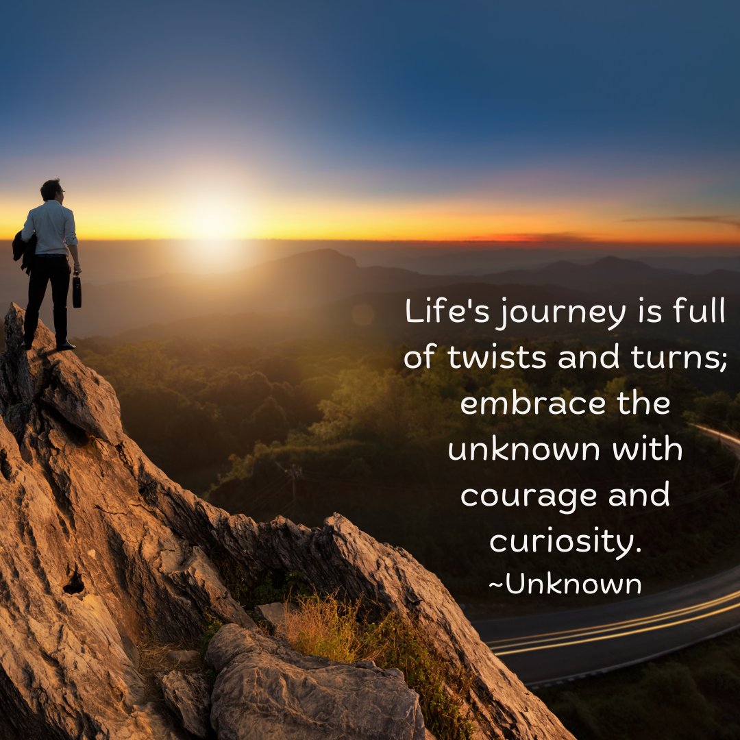 Life's journey… #embracelife #acceptthechallenge
