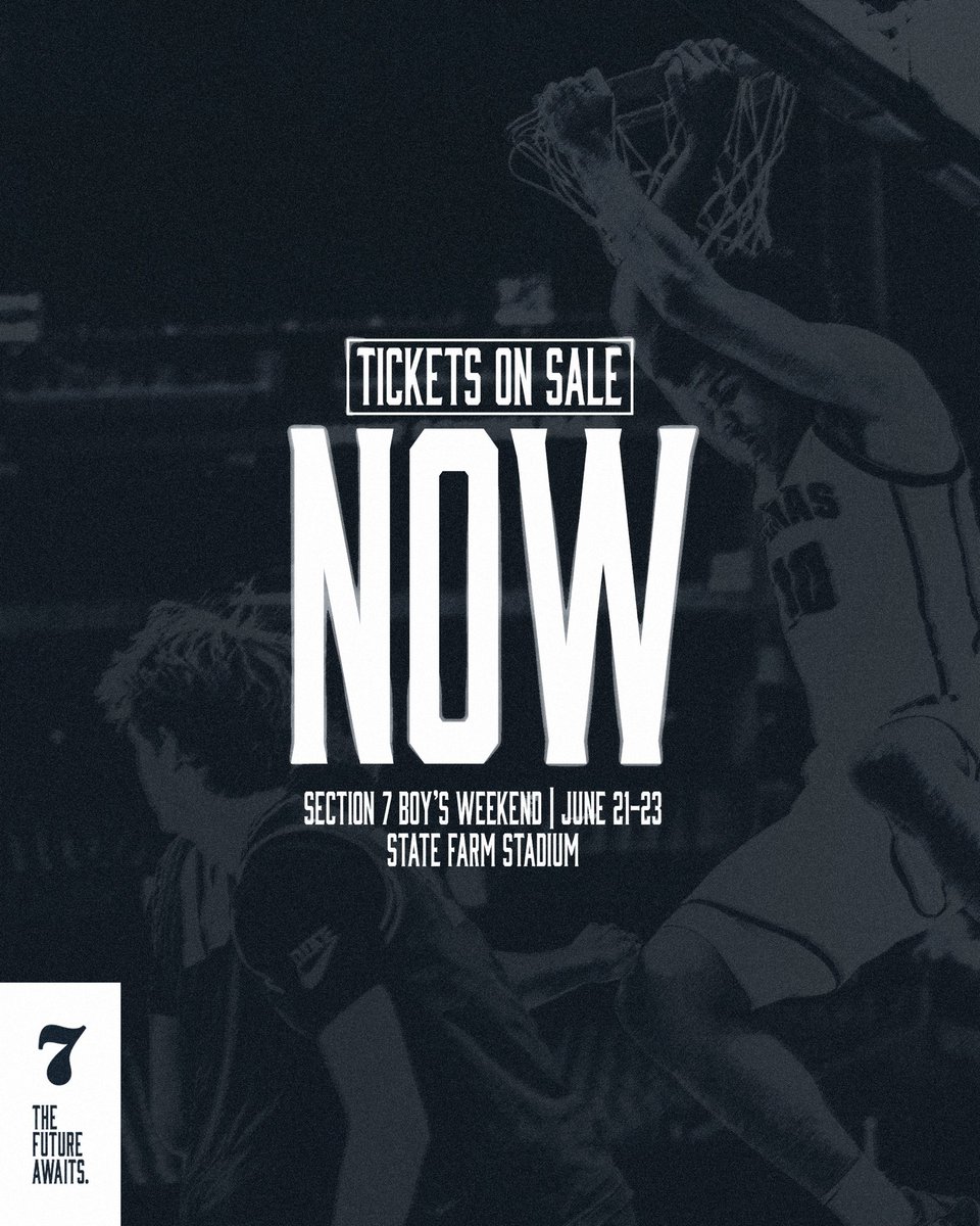 Get your tickets today! 🎟️ Link in bio to purchase
#Section7 | #TheFutureAwaits