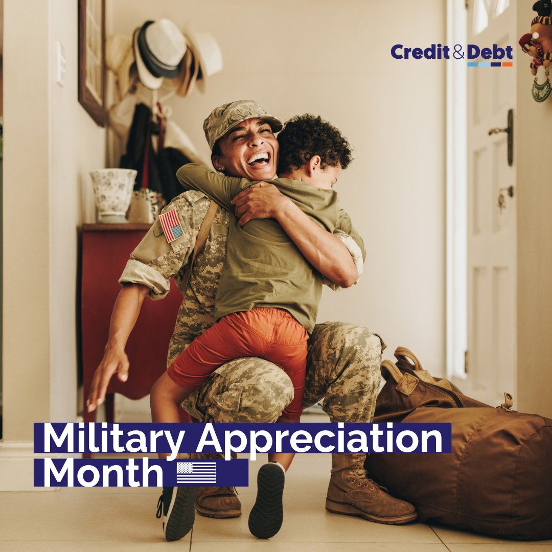 Happy Military Appreciation Month! 🇺🇲This month, we honor and celebrate the brave people who have served and continue to serve our country.

#military#militaryappreciation #militaryappreciationmonth