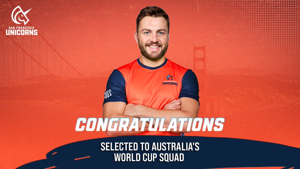 𝐁𝐨𝐨𝐤𝐞𝐝 𝐚𝐧𝐝 𝐁𝐮𝐬𝐲 🎟️🛫! Josh Inglis is heading to the #T20WorldCup in USA🇺🇸 & the West Indies🌴 #SFUnicorns