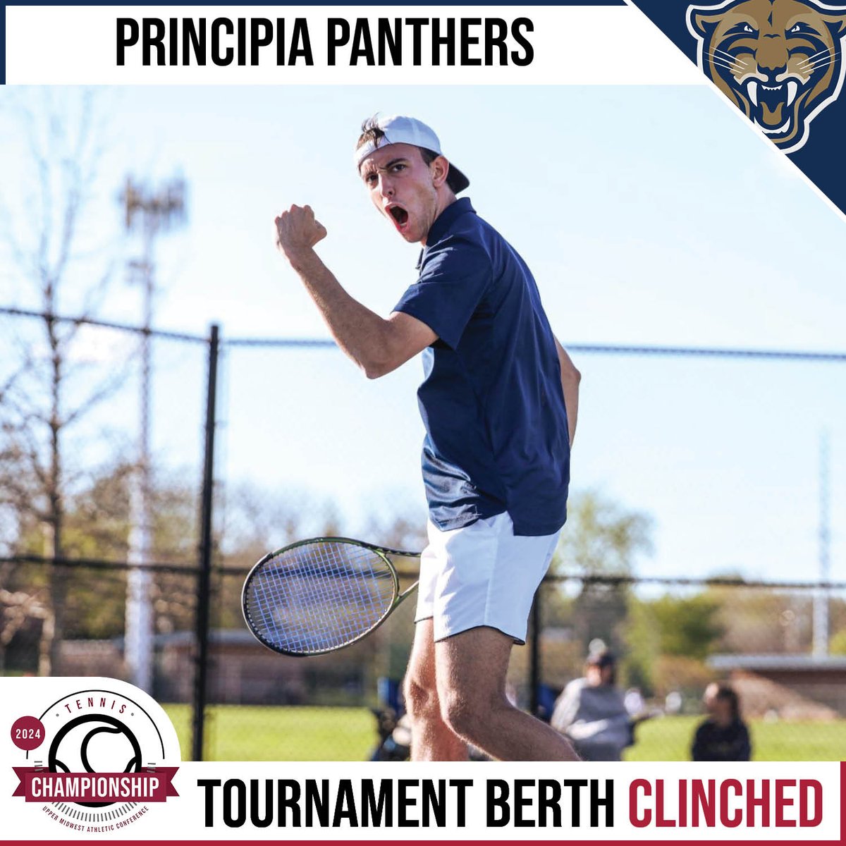 .@PrinAthletics will compete as the No. 1 South Division seed in the UMAC Men’s Tennis Tournament this weekend! The Panthers are 11-8 this season and are seeking their program’s first UMAC postseason title! #UMAC | #NCAAD3 | #WhyD3 | #d3tennis