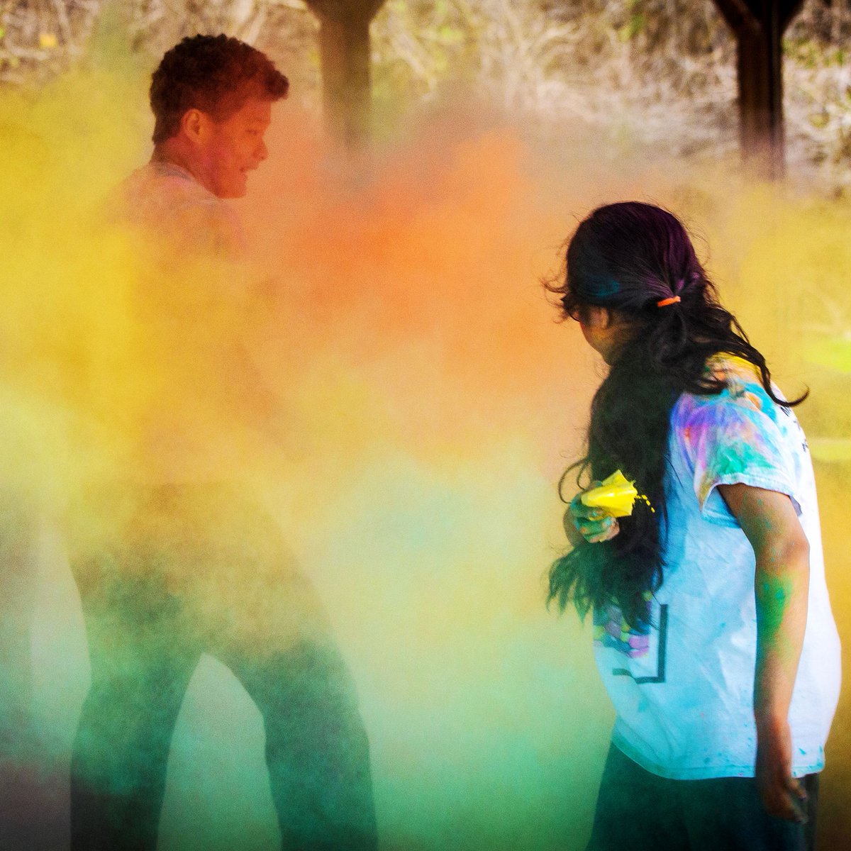 The Asian Student Union recently hosted a vibrant Holi celebration, beautifully captured by Jasper DeWitt '27. 🎉🌈 #HoliFestival #StudentUnion