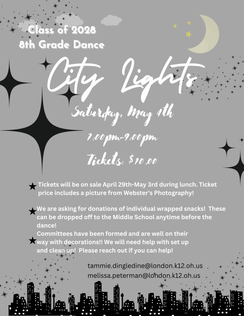 8th Grade Dance - don't miss out!