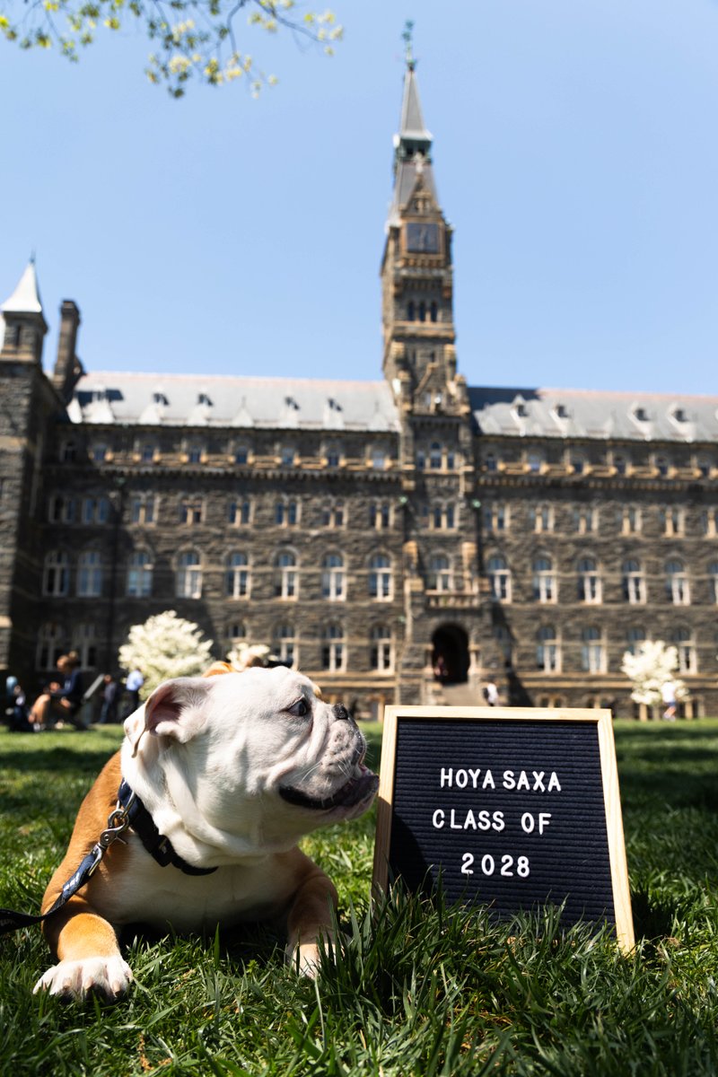 Hey, #Hoyas2028! Today is the last day to claim your spot to join us on the Hilltop this fall!