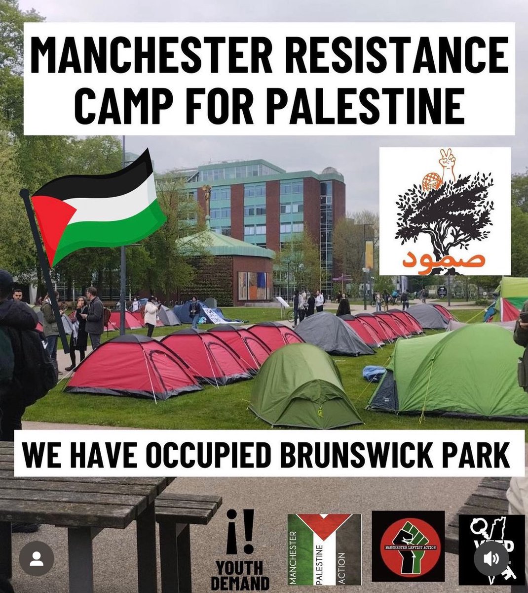 Just left the Mcr encampment to get home to the kids I feel electric! I cannot put into words the love, respect & admiration I have for the youth & student movement in Manchester. They are so powerful, determined, unrelenting, caring, strong politics! They are movement builders!