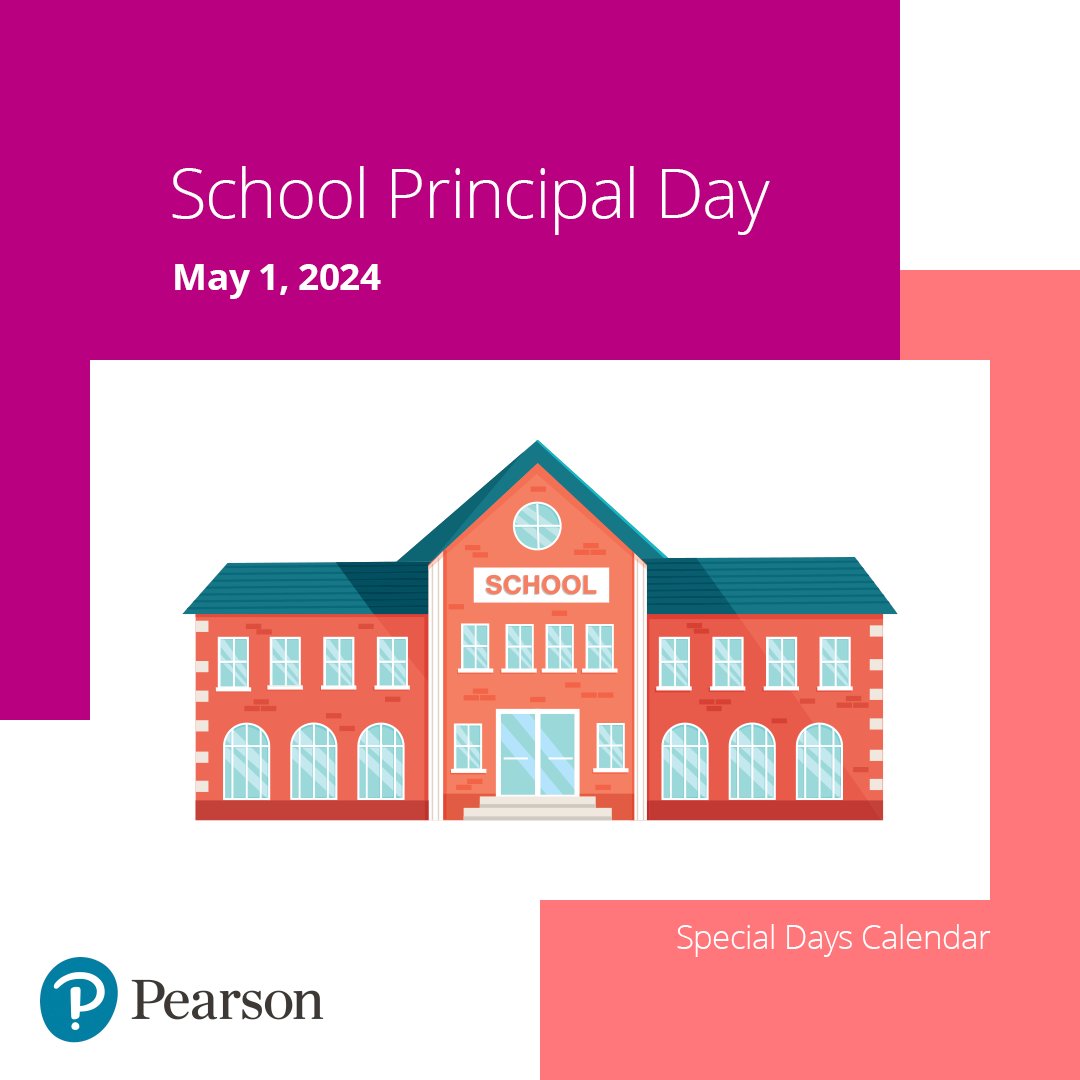 #SchoolPrincipalDay is a day when students and teachers can express their appreciation for their principal or vice principal. Visit our website to explore our free online #SpecialDaysCalendar activities > ow.ly/qScc50Rnrsr #NationalPVPDay #OPCLeadLearn