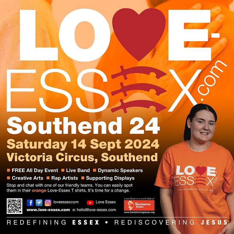 #Southend September 2024 Are you coming #LoveEssex @SouthendCityC @VisitSouthend @StJSouthend @SouthendStreetP @southend_city @YourSouthend @Anna_Firth @Hirst4EssexPFCC @EssexChambers @BBCEssex @chelmsdio @lrbcnews @salvationarmy #Essex