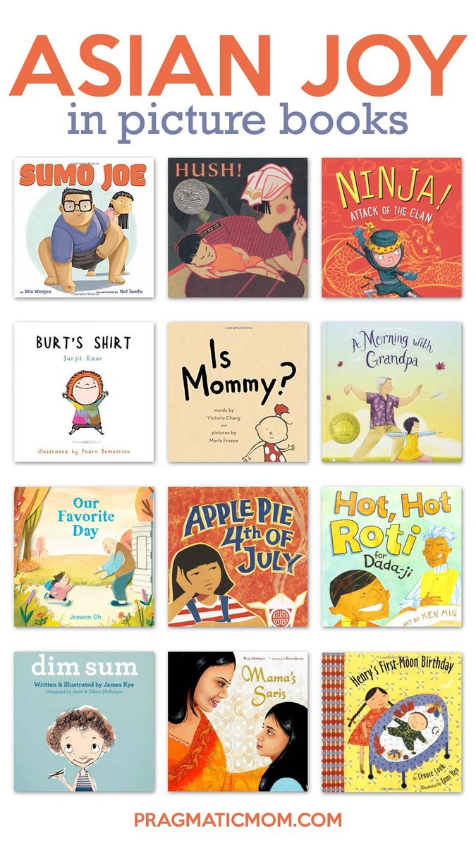 Happy AAPI Heritage Month! Enjoy these picture books featuring Asian joy, via PragmaticMom :: Education, Parenting and Children's Books 

buff.ly/3wgTj2X

#ReadYourWorld #kidlit