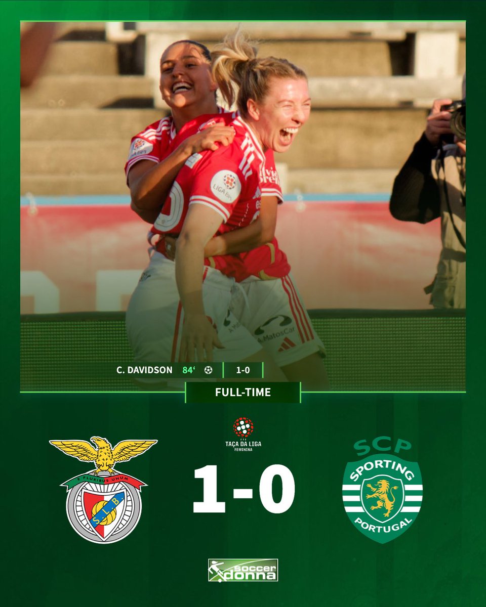 SL Benfica wins the Taça Da Liga 🏆 against Sporting Clube.

#tacadaliga #slbenfica #chandradavidson