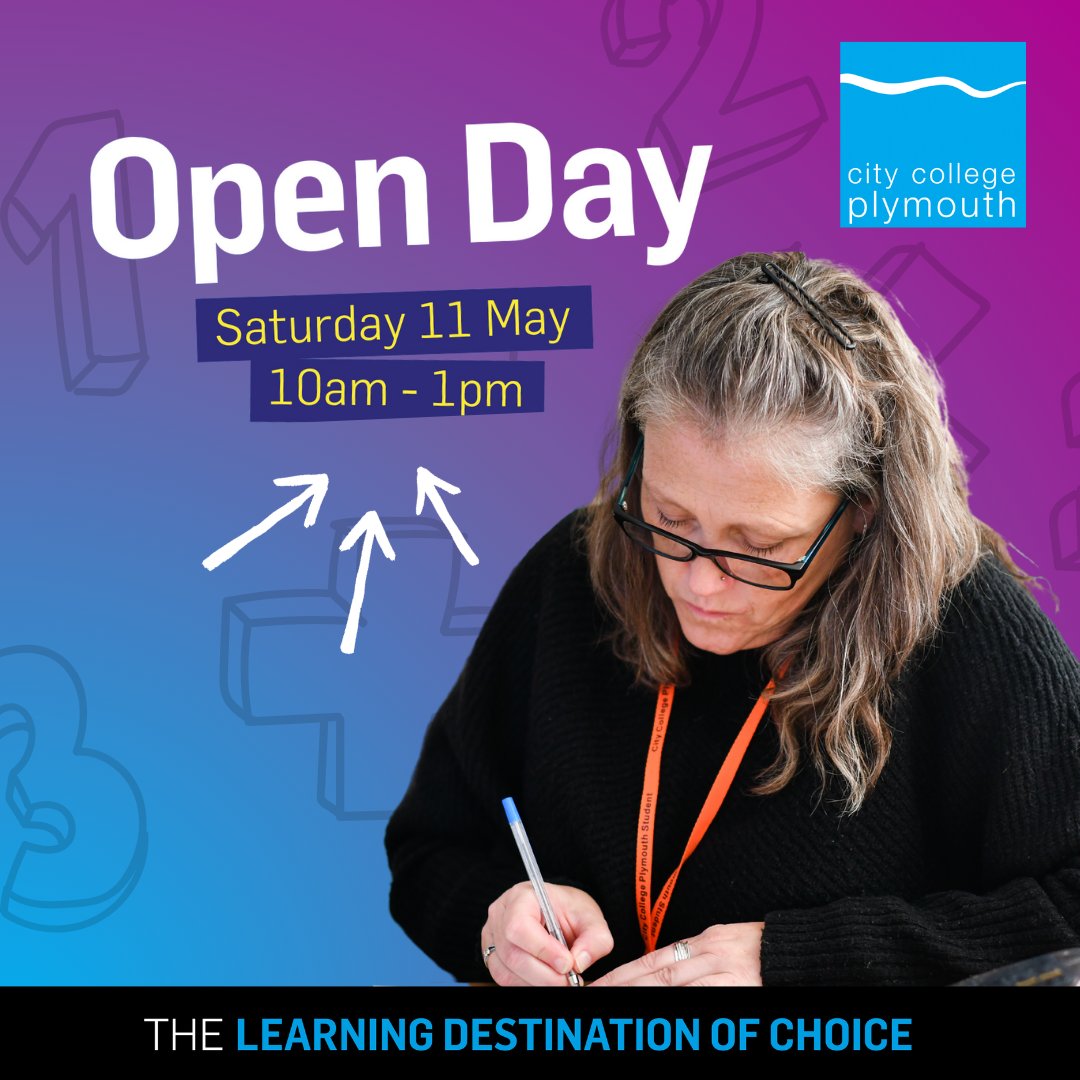 Not achieved a #maths qualification? Feel like it’s holding you back? We’ll be running a drop-in maths #workshop at our Open Day on Saturday 11 May where you can find out how you can get back in to education in a safe space. Sign up below 👇 bit.ly/3I6mGu8 #OpenDay