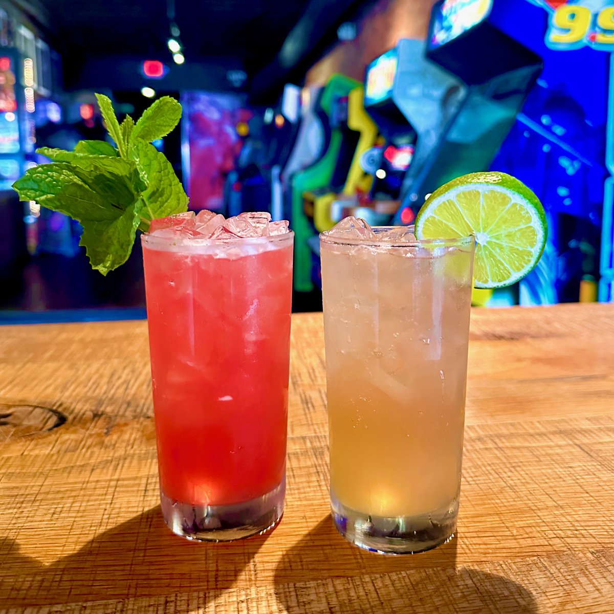 16-Bit Bar+Arcade (@16bitbar) on Twitter photo You don’t need quarters to have the raddest time at 16-Bit and you don’t need booze either! #GETOVERHERE and partake in some of our N/A selections like these two beauts, our A.F. Cocktails, the Kissed By a Rose and the Fool’s Mule. 🤌 You don’t need quarters to have the raddest time at 16-Bit and you don’t need booze either! #GETOVERHERE and partake in some of our N/A selections like these two beauts, our A.F. Cocktails, the Kissed By a Rose and the Fool’s Mule. 🤌