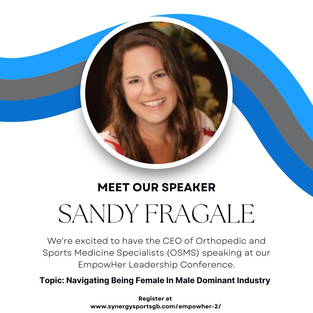 SynergySPGB's tweet image. Welcome our 4th speaker to our female EmpowHer Leadership conference. I’ve had the pleasure of knowing Sandy from @osmsgb for a number of years now. Tremendous respect for what she has done as a leader there. Her story is one worth sharing for our local female leaders. As  CEO of…