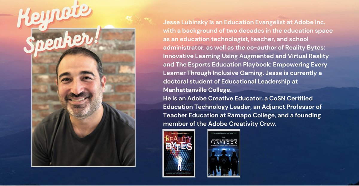 📢 Hey NY Educators! Join us in Scarsdale for an inspiring conference dedicated to Joy, Renewal, and Innovation. 🌟 It's FREE and happening on July 1-2. Don't miss out! Our amazing keynote speaker is @jlubinsky. Secure your spot now! 🔗bit.ly/FutureForward24