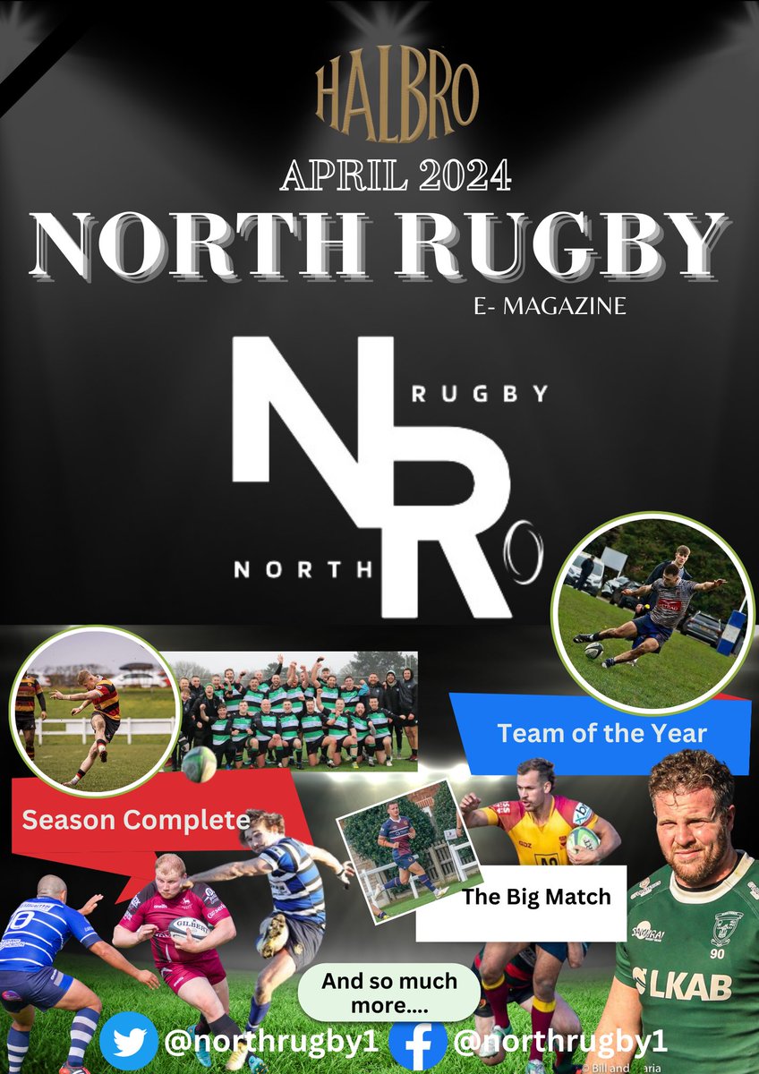 🚨 North Rugby E- Mag is BACK‼️

Apologies for the delay in getting a magazine back out. Time hasn’t been my friend.

But we’re back on track 🫶

Check out this months below ⬇️ 

anyflip.com/jcqma/dnuc/