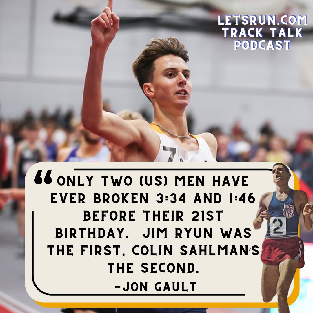 Full podcast out, we give props to @ColinSahlman and Nico Young, breakdown @pennrelays and a lot more.
Listen here: podcast.letsrun.com/episode/f18022… 
(Reposting to tag the right Colin 🤣)