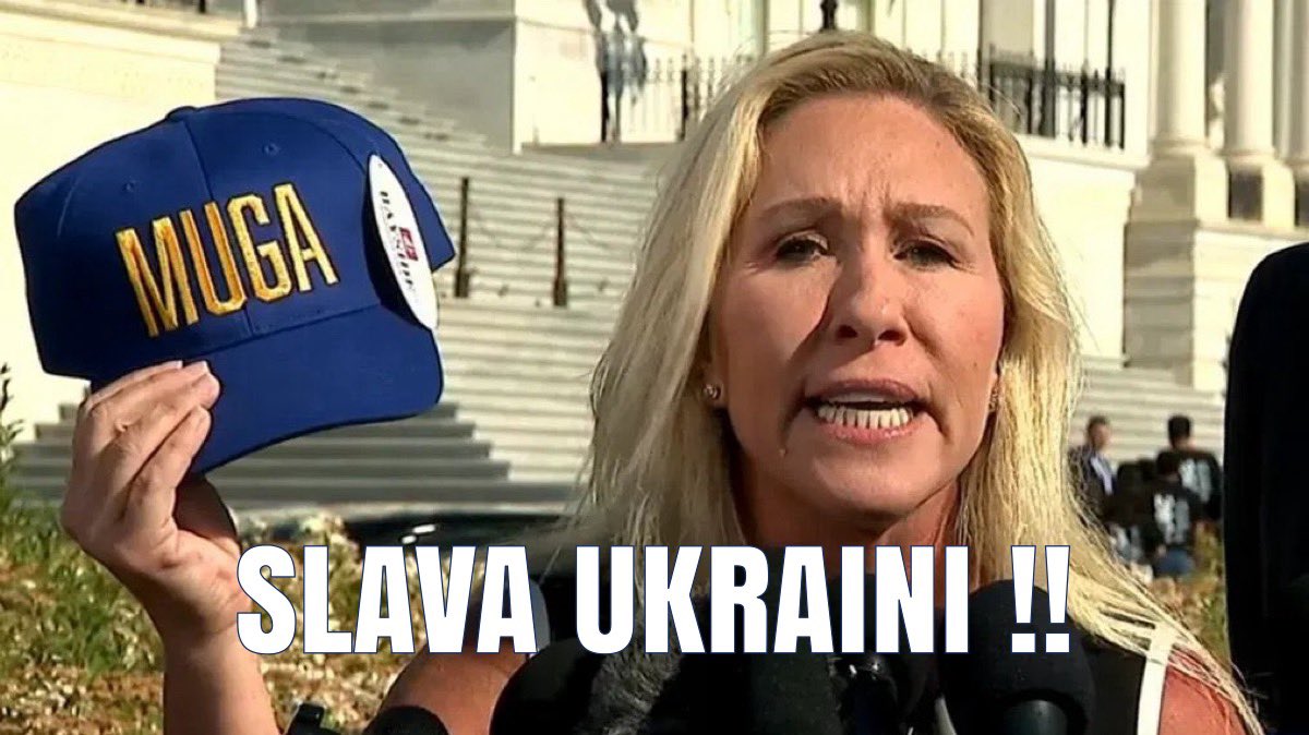 I cannot believe it!!! We pay this karen money to help russia and this dumb bitch comes out and invents a fucking make Ukraine great again hat!! BIGGEST WASTE OF rUSSIAN MONEY EVER