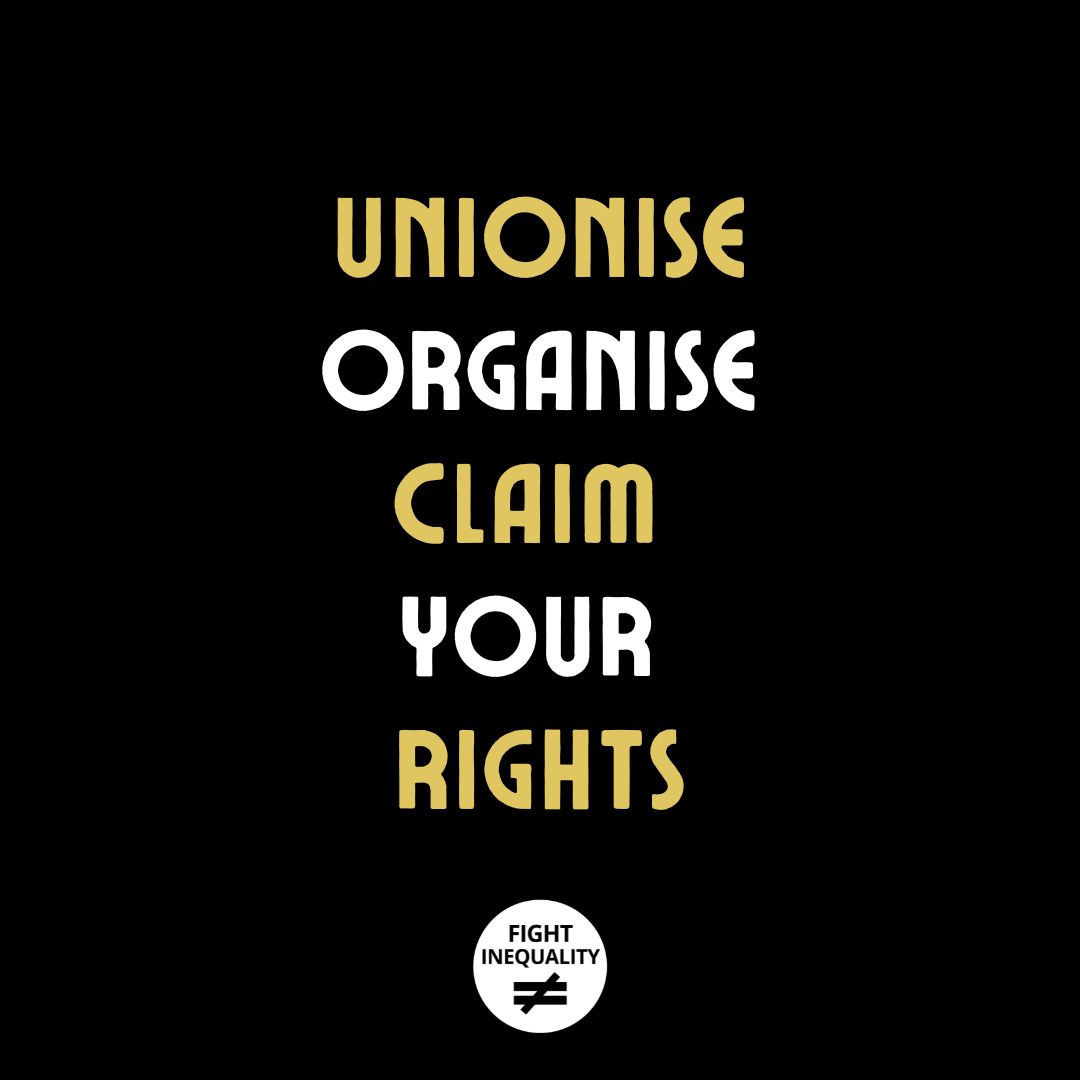 As we celebrate #LabourDay, let's remember the millions of domestic workers around the world who toil behind closed doors, often without legal protections . Their labor sustains households & economies, deserving of fair treatment and respect. #Organise #Mobilise #FightInequality