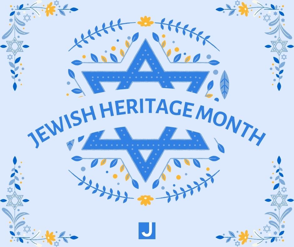 ✡️May is Jewish Heritage Month!✡️Let's celebrate the remarkable contributions of the Jewish community. From art and literature to science and technology, Jewish heritage enriches our world. Join us in honoring and recognizing the diversity and resilience of Jewish culture.