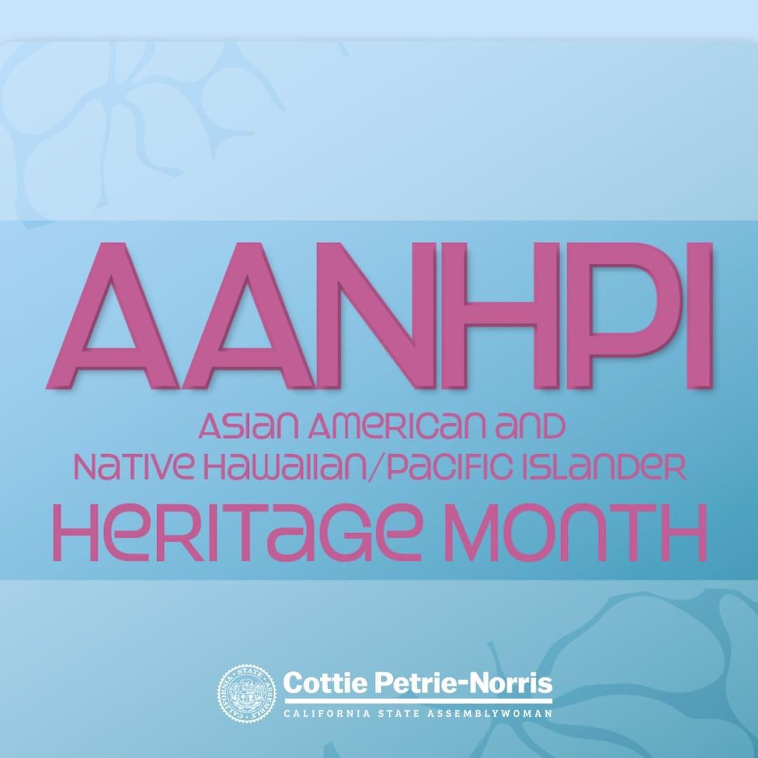Happy #AAPIHeritageMonth! It's a time to recognize our Asian American and Pacific Islander communities for their vibrant cultures, rich histories and contributions to our communities!