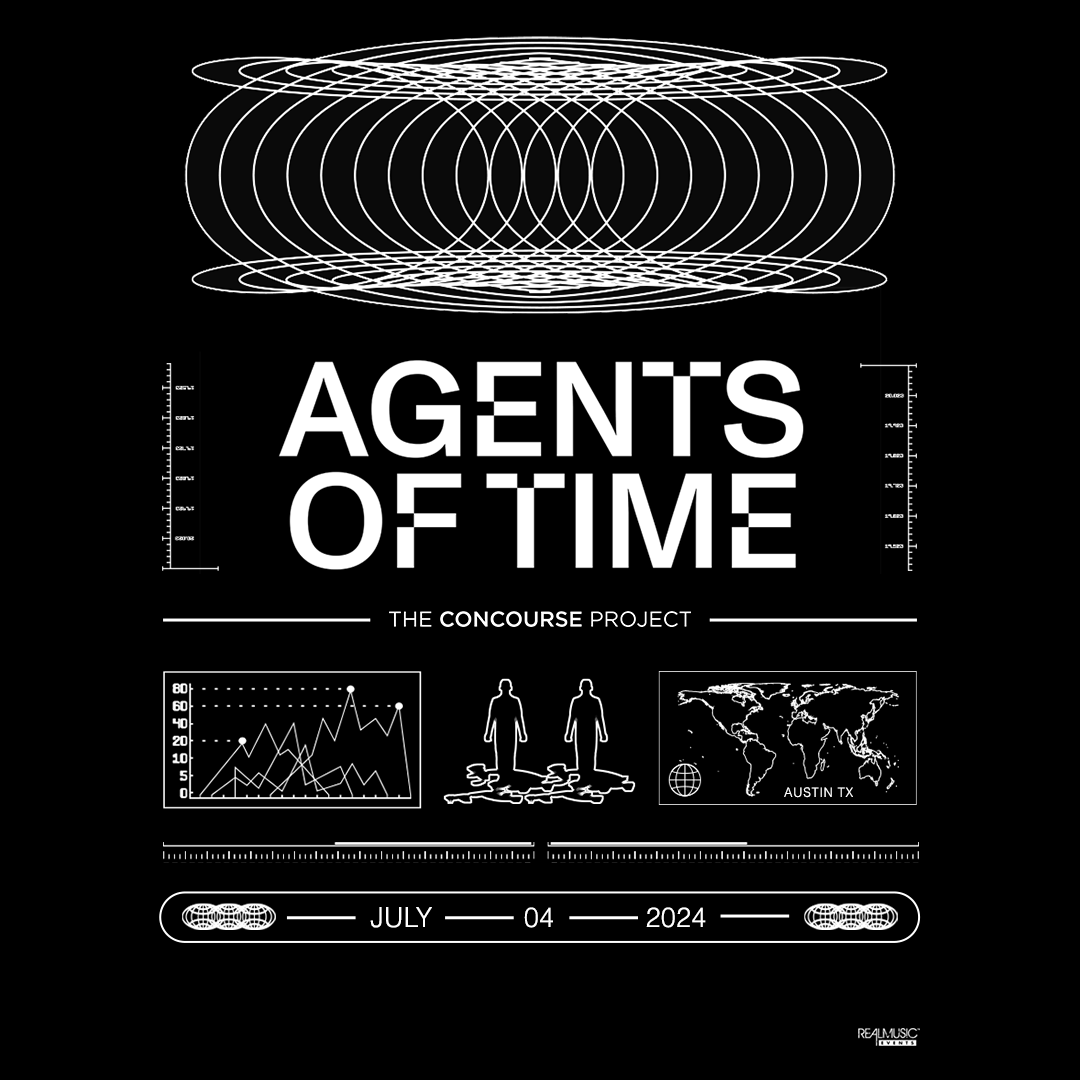 It's TIME. @AgentsOfTime at @concourseproj on July 4th is NOW ON SALE. 🏴 🎫 seetickets.us/AgentsofTimeATX