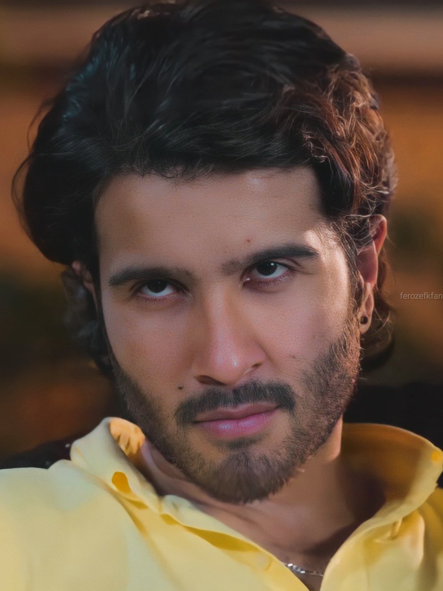 Hamza Khalid from Ishqiya 
10 YEARS OF FEROZE KHAN 
#FerozeKhan