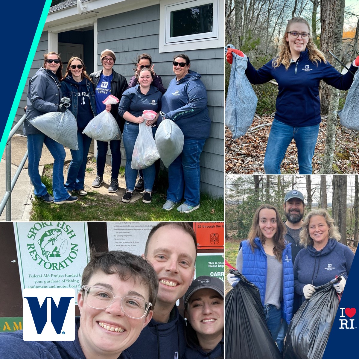 Thank you to all our employees who got out into their local communities to conduct park, trail & beach clean ups in April for Earth Month! See some of our team in action:▶️ ow.ly/fsoB50Ru2B9 _ What we value is you.™ #WashTrust #EarthMonth #SpringCleanUp #Community