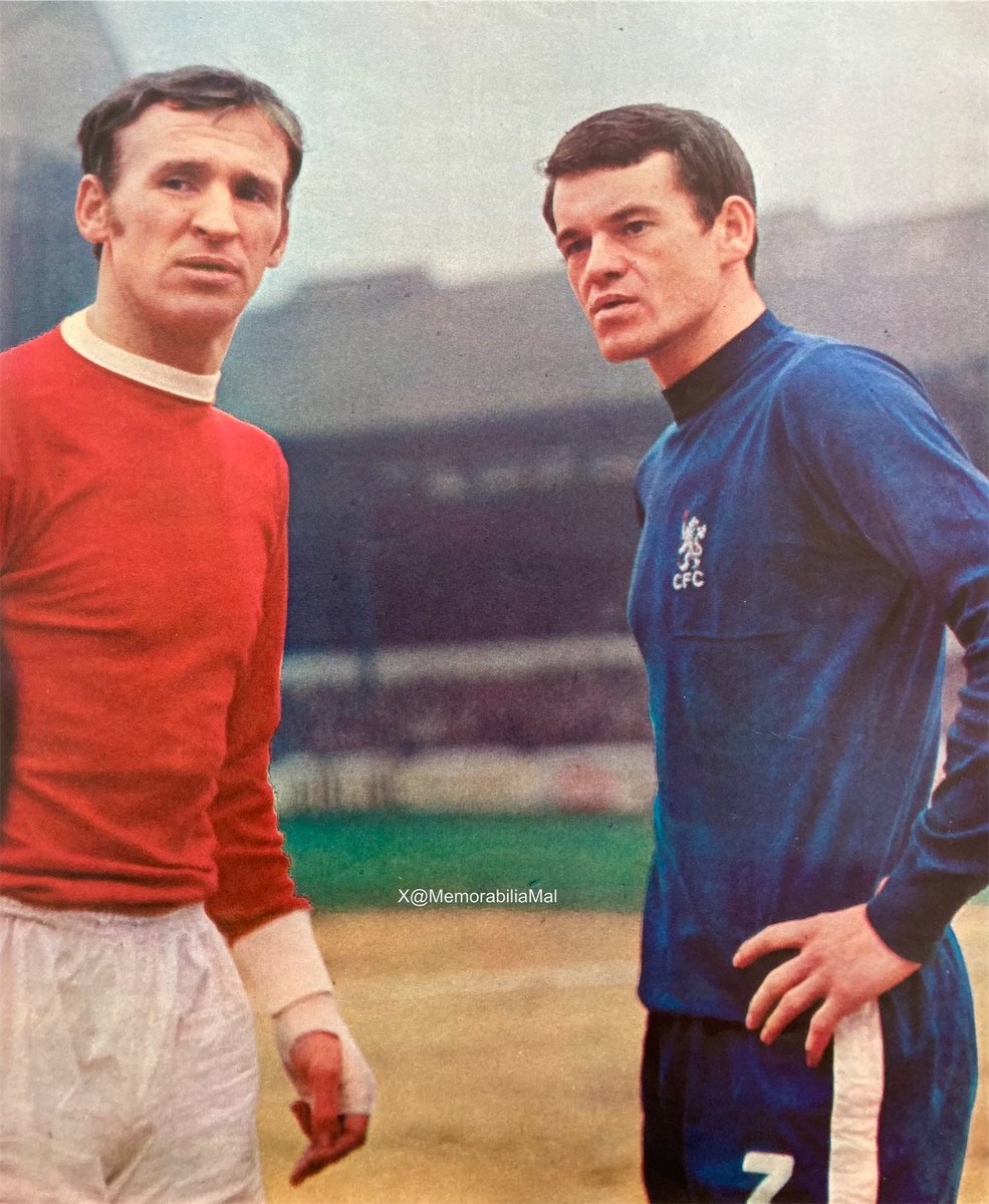 Paddy Crerand & Eddie McCreadie #MUFC #CFC Jimmy Hill’s Football Weekly 2/5/69