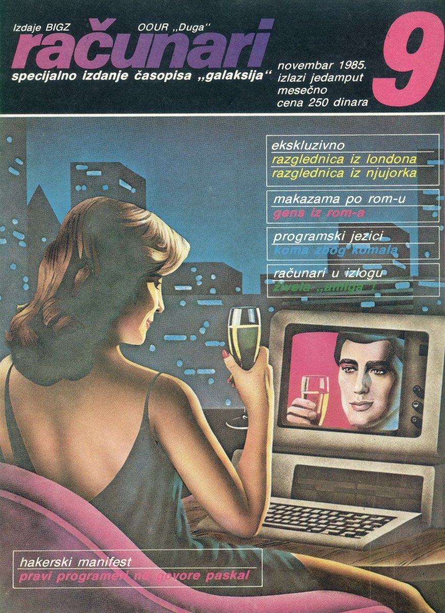 And that's it for my look at the Yugoslavian computer boom. Na zdravie to the online future...