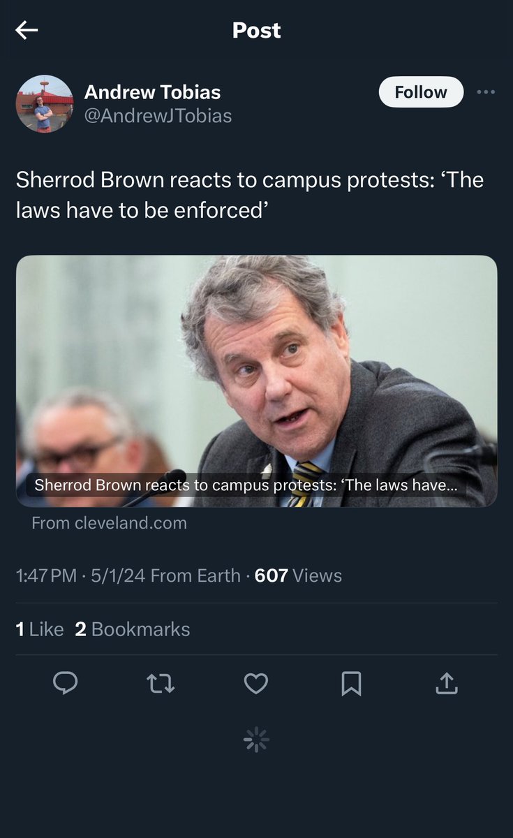 How it started // How it’s going, #OHSEN edition It’s very obvious that Sherrod Brown has never run a competent campaign and is just a lucky guy It’s wild to go from pro-Hitler protest to anti-Hitler protest in just a few hours