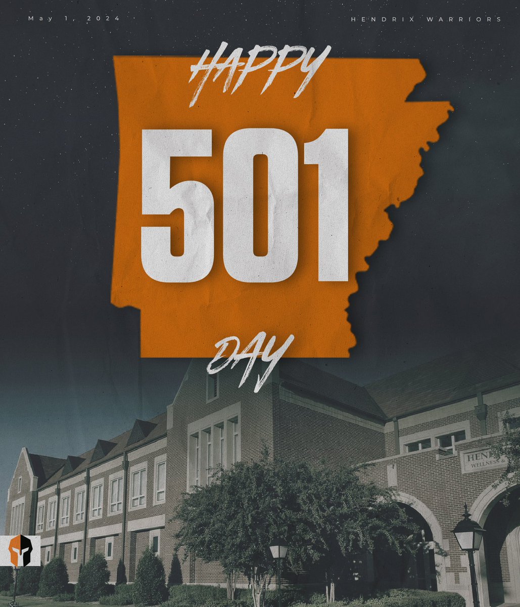 Safe to say, 5/01 is one of our favorite days around here. It's always a great day to live in the 501! #WeAreWarriors x #TheNaturalState