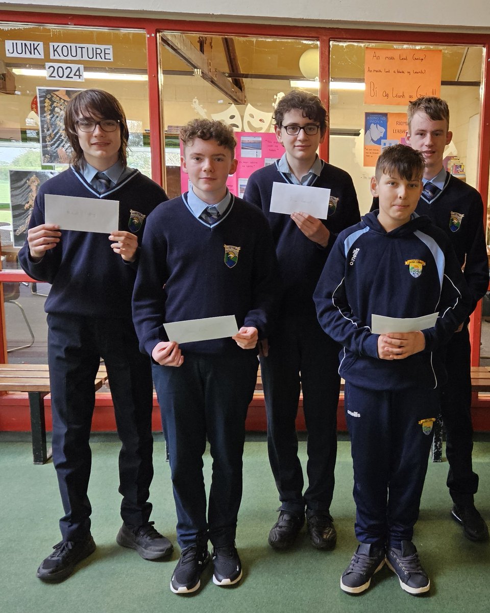 Well done to @CncKilcormac's Minecraft Gurus on their submission for the @MS_eduIRL's @PlayCraftLearn County Crafters yesterday. Very proud of the lads' hard work in the STEAM Initiative & the skills they've showcased! Thanks to @MichaelB_Edu for all his help and insights!