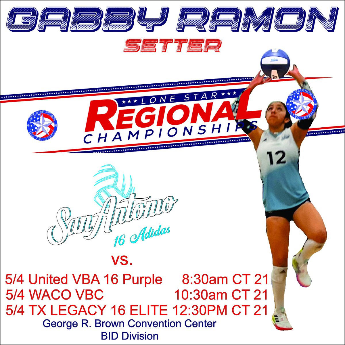 Regionals can't come fast enough. Can't wait to get on the court with my team this weekend. 🏐💪 @SAJuniorsVB @stevens_vb @PDTexas @CoachMikeDZ @MalloriHowie @PrepDigChris @prepdigrachel @grtorres @PrepDig @settervision @vball_fan_ @volleyengine @RealVolleyMom